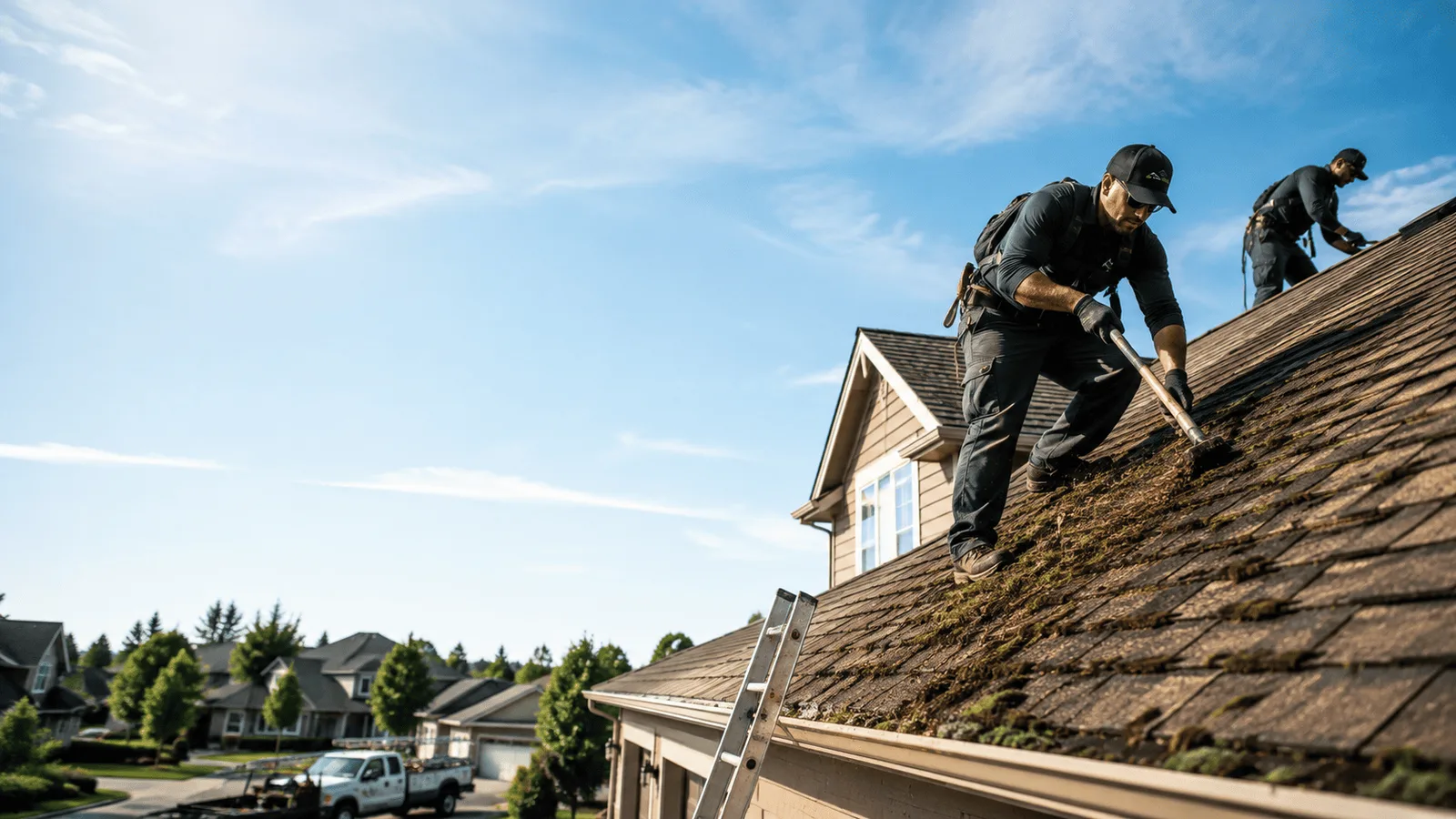Roof Moss Removal in Running Springs, CA near me